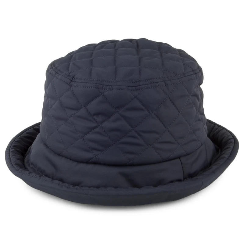 Chapeau de Pluie Matelassé Imperméable Maia bleu marine SCALA