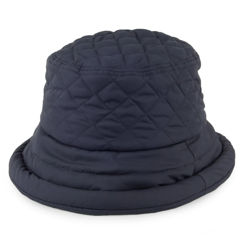 Chapeau de Pluie Matelassé Imperméable Maia bleu marine SCALA