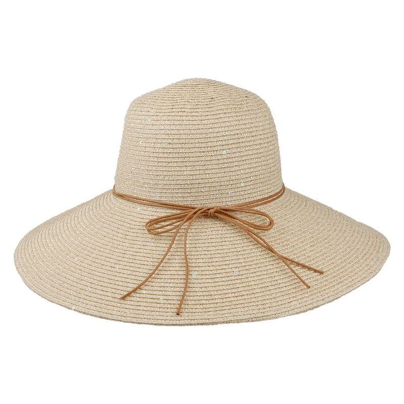 Chapeau Été en Papier Tressé Waverly naturel CAPPELLI
