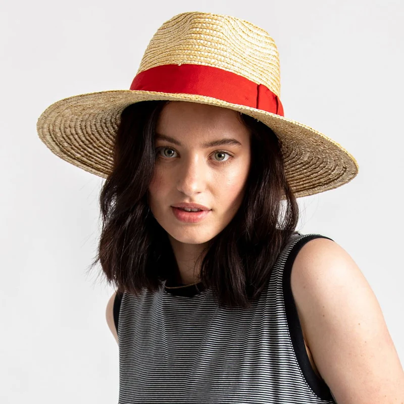 Chapeau Été en Paille Joanna naturel-ocre BRIXTON