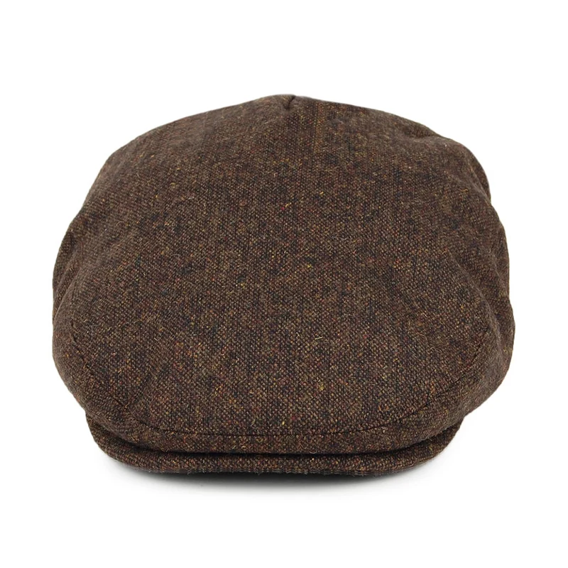 Casquette Plate Tyburn marron JAXON & JAMES - VENTE EN GROS