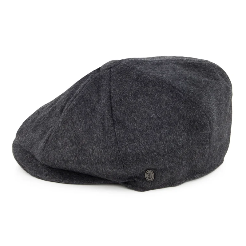 Casquette Gavroche en Pure Laine Harlem anthracite JAXON & JAMES - VENTE EN GROS