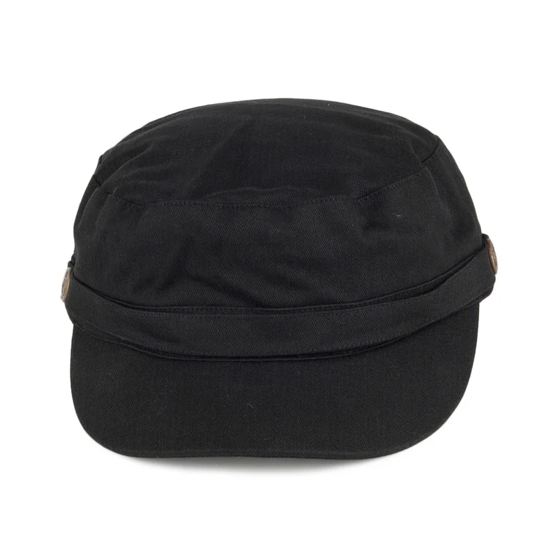 Casquette Militaire à Chevrons noir JAXON & JAMES - VENTE EN GROS