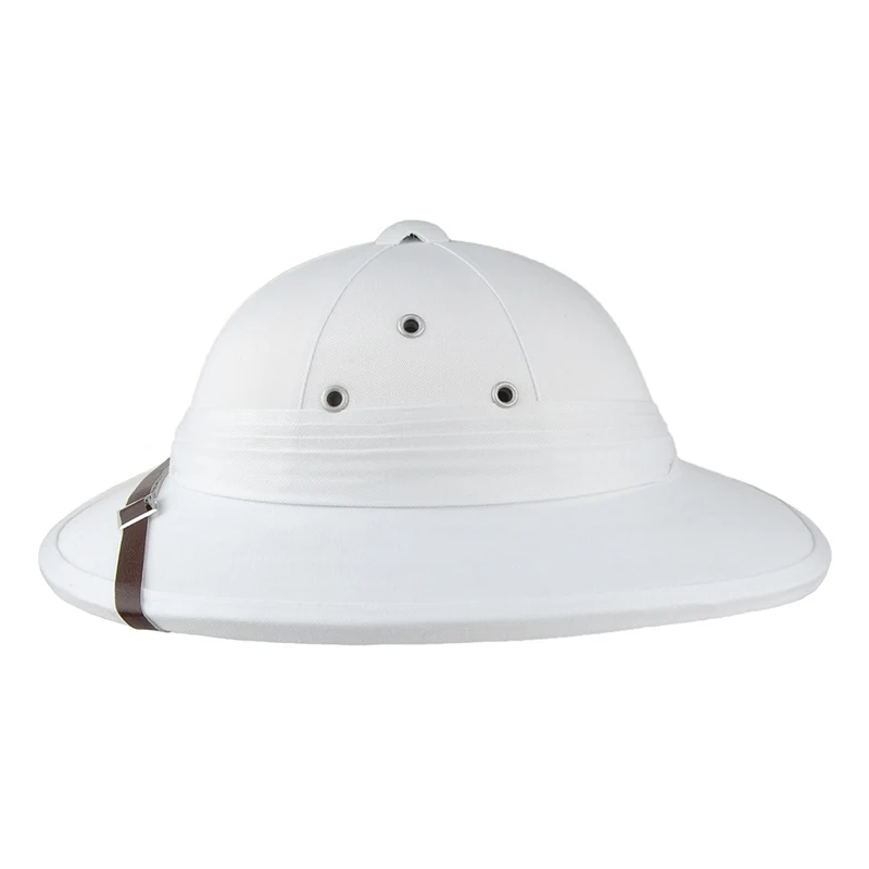 Casque Colonial Français blanc - VENTE EN GROS