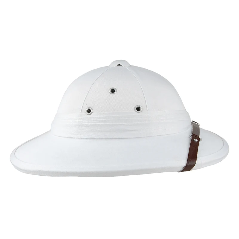 Casque Colonial Français blanc - VENTE EN GROS