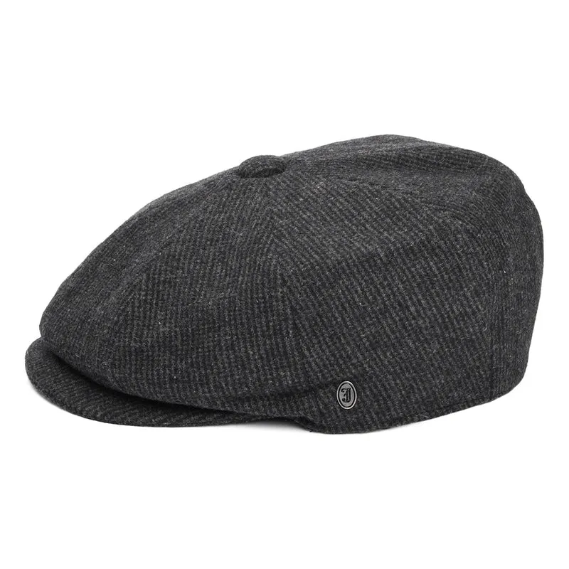 Casquette Gavroche Union anthracite JAXON & JAMES - VENTE EN GROS