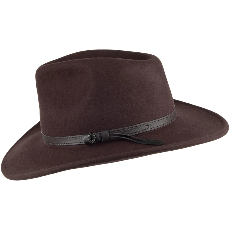 Chapeau Australien Déformable marron JAXON & JAMES - VENTE EN GROS
