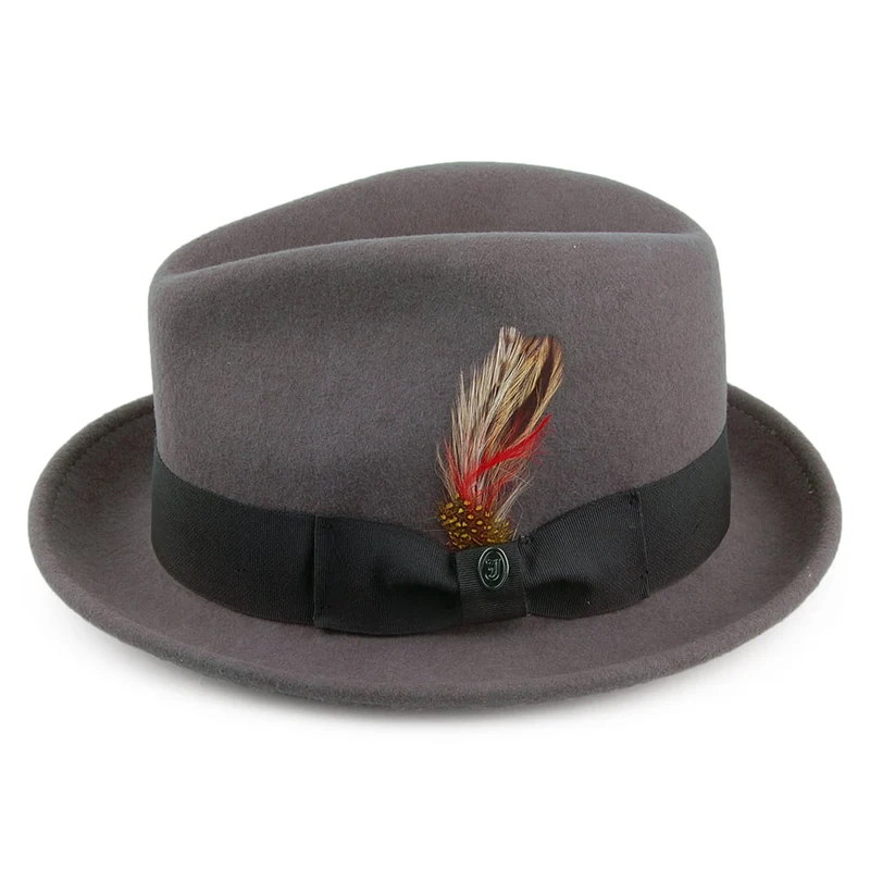 Chapeau Trilby Déformable Blues gris JAXON & JAMES - VENTE EN GROS