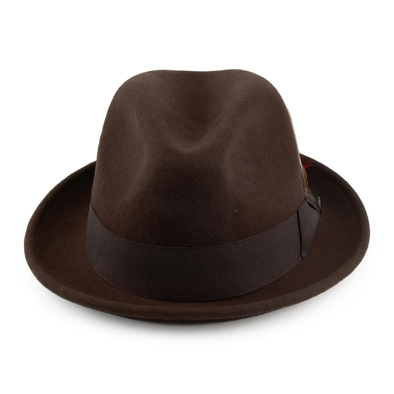 Chapeau Trilby Déformable Blues marron JAXON & JAMES - VENTE EN GROS