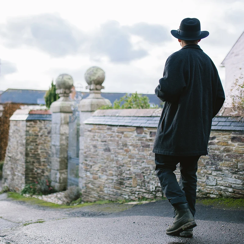 Chapeau Fedora Ford noir JAXON & JAMES - VENTE EN GROS