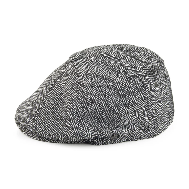 Casquette Gavroche à Chevrons gris JAXON & JAMES - VENTE EN GROS