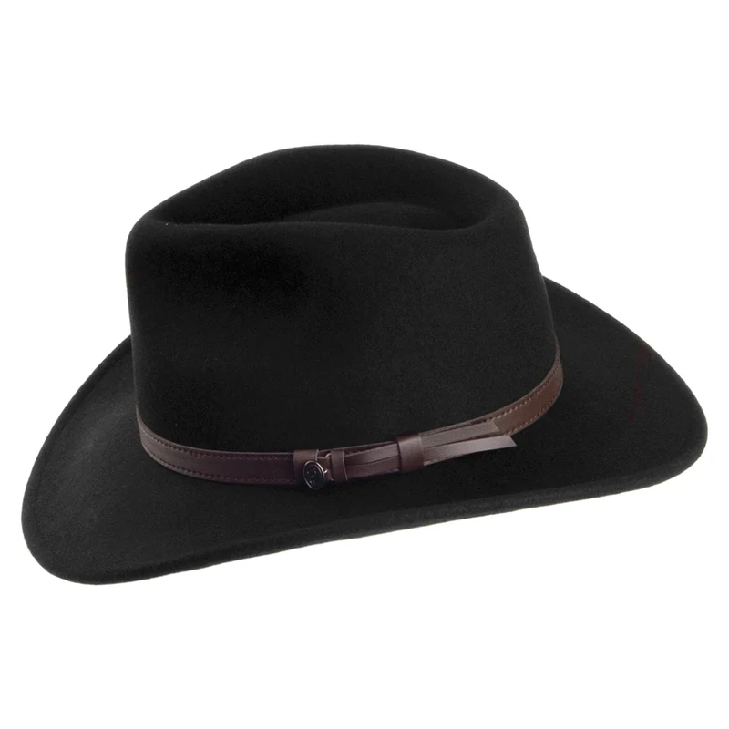 Chapeau Australien Déformable noir JAXON & JAMES - VENTE EN GROS