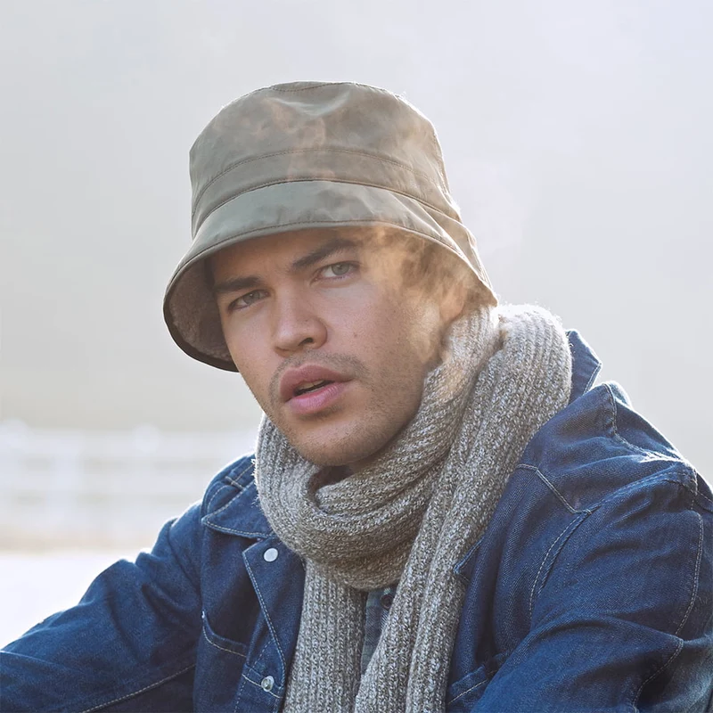 Chapeau Bob Hydrofuge Aregon vert militaire BARTS