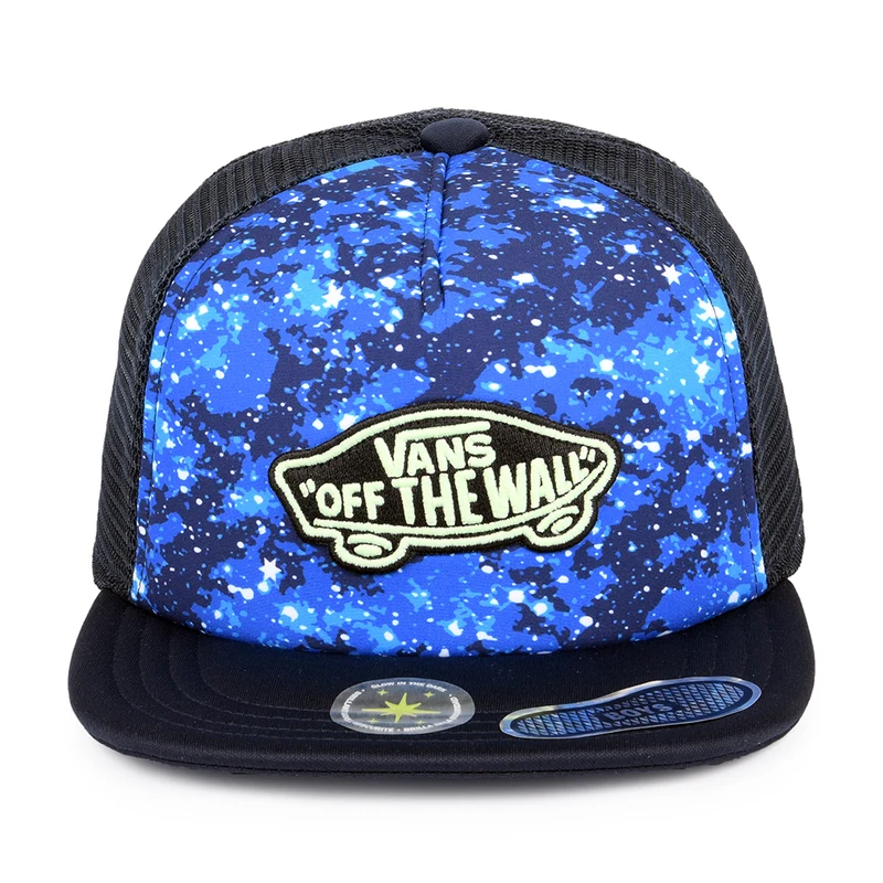 Casquette Trucker Enfant Galactic Glow Classic Patch bleu marine VANS