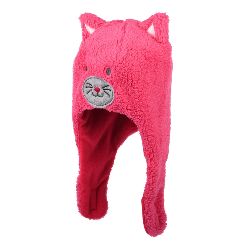 Bonnet Enfant Animal avec Protège-Oreilles rose SCALA