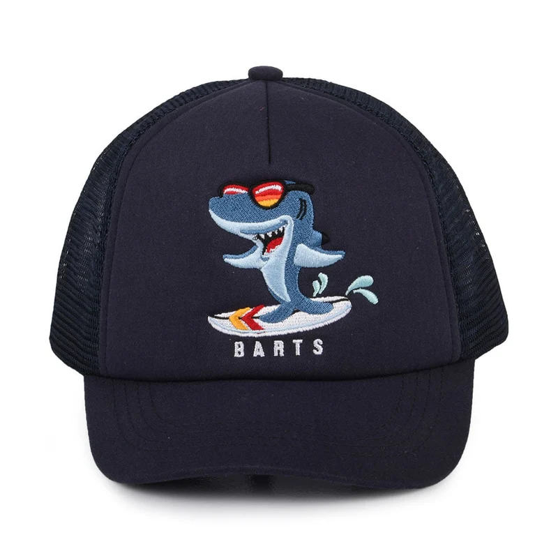 Casquette Trucker Enfant Requin bleu marine BARTS