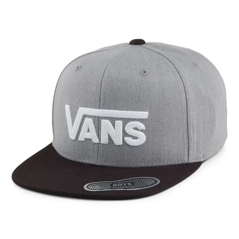 Casquette Snapback Enfant Drop V II gris-noir VANS