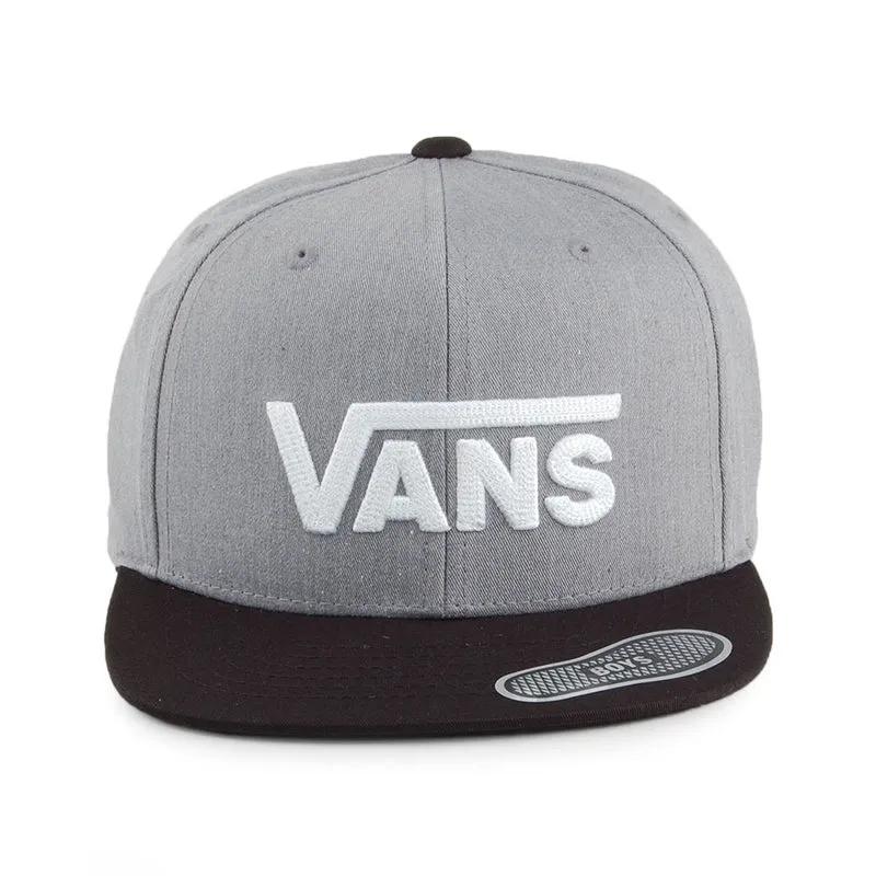 Casquette Snapback Enfant Drop V II gris-noir VANS