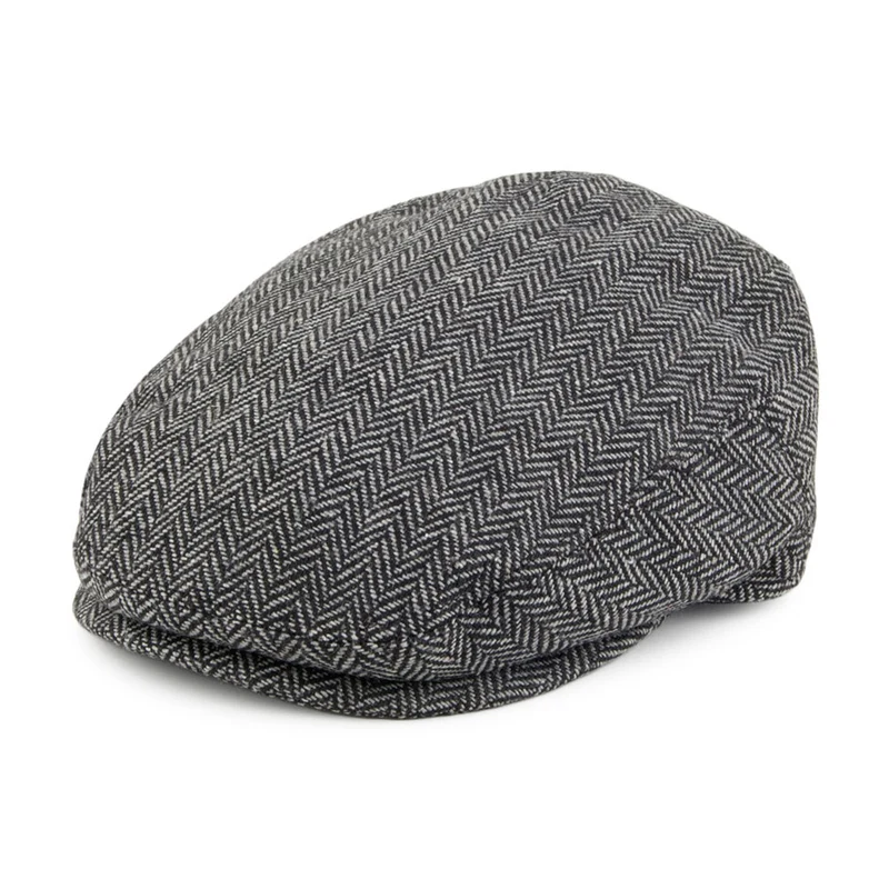 Casquette Plate Bébé à Chevrons gris JAXON & JAMES