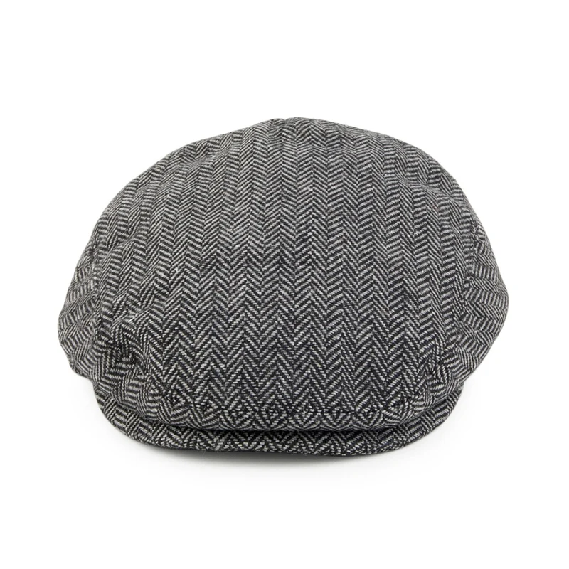 Casquette Plate Bébé à Chevrons gris JAXON & JAMES