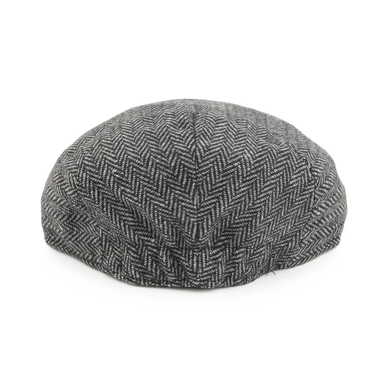 Casquette Plate Bébé à Chevrons gris JAXON & JAMES