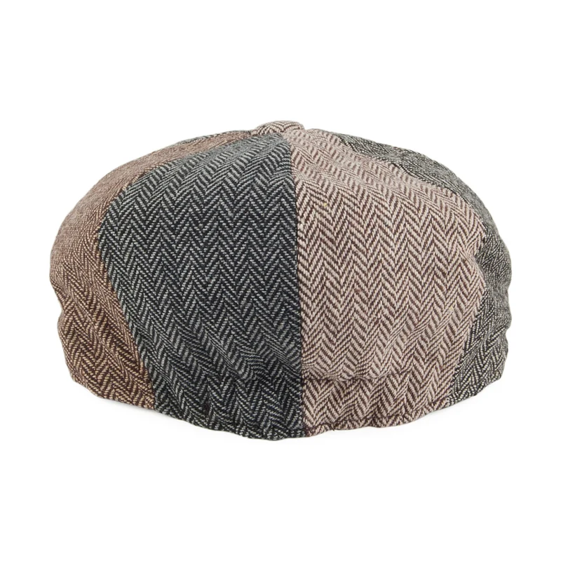 Casquette Gavroche Enfant Patch à Chevrons multicolore JAXON & JAMES