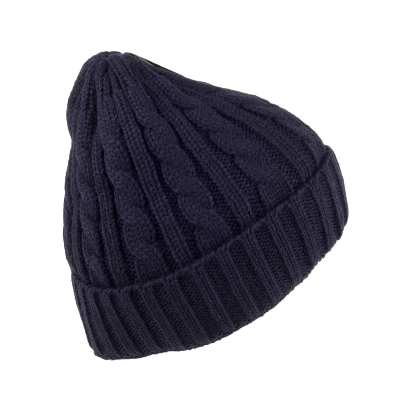 Bonnet Jeune à Torsades bleu marine JAXON & JAMES