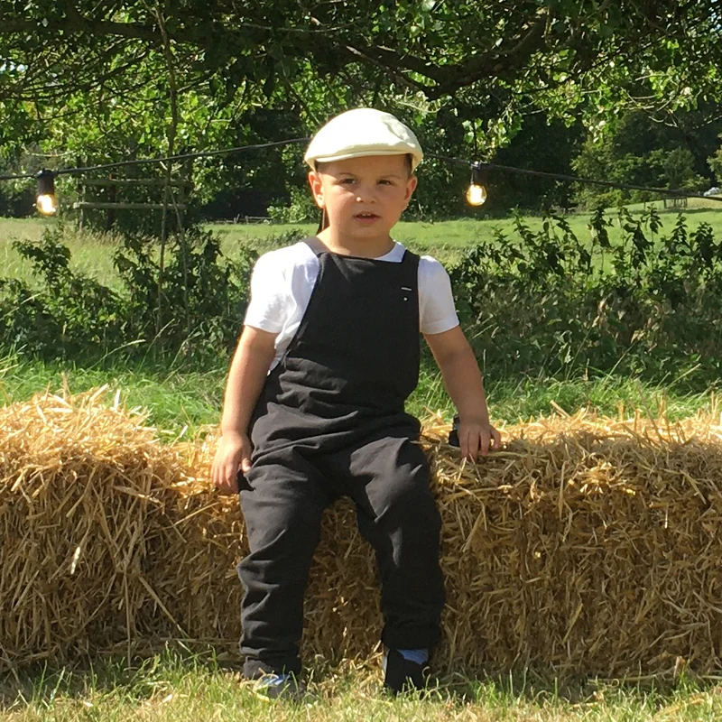 Casquette Plate Enfant en Coton beige JAXON & JAMES