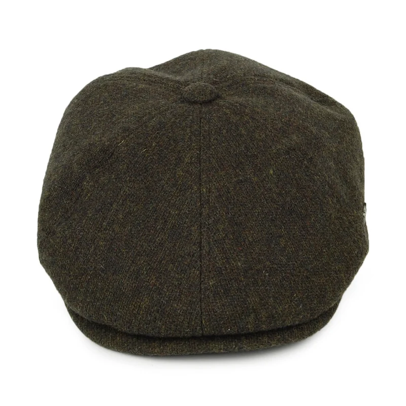 Casquette Gavroche en Laine d'Agneau Mérinos Hudson loden FAILSWORTH