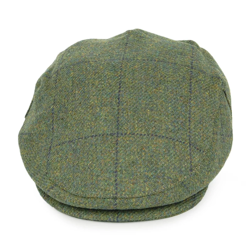 Casquette Plate Imperméable à Carreaux mousse FAILSWORTH