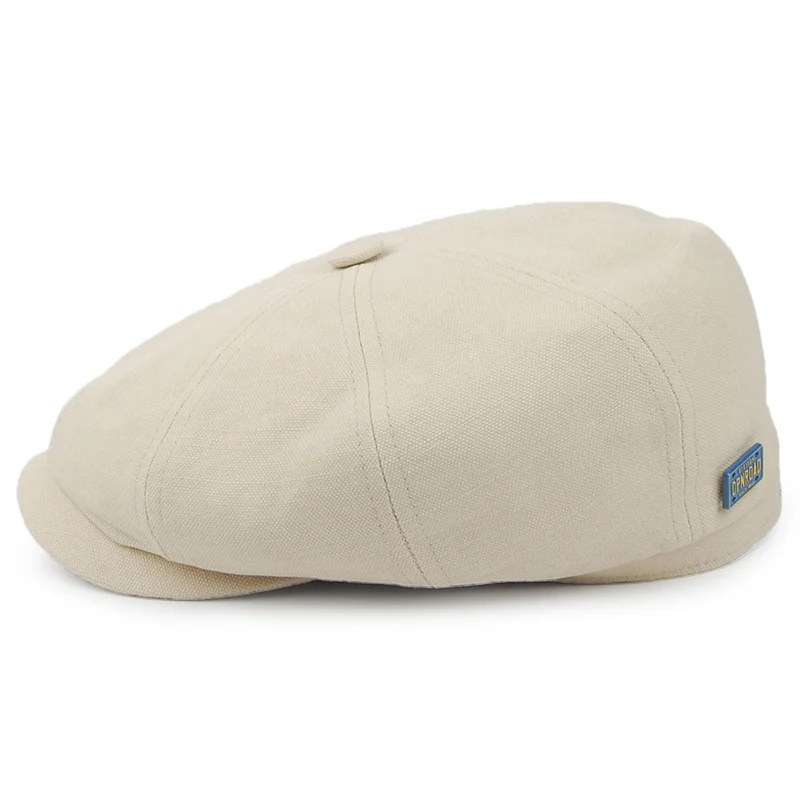 Casquette Gavroche en Coton et Lin naturel STETSON