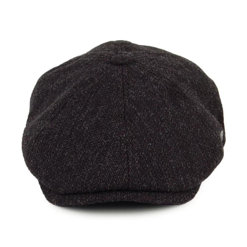 Casquette Gavroche en Laine d'Agneau Mérinos Hudson anthracite FAILSWORTH