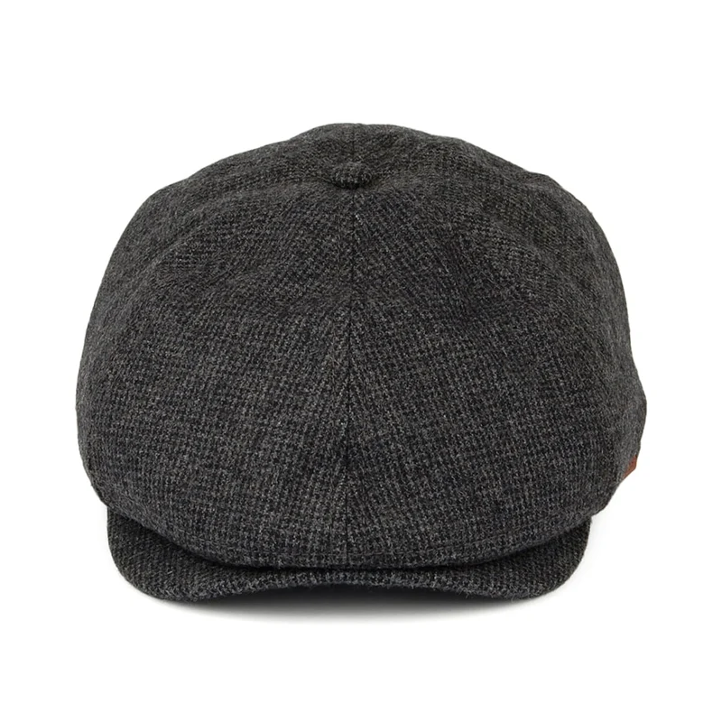 Casquette Gavroche en Laine Jamaica anthracite BARTS