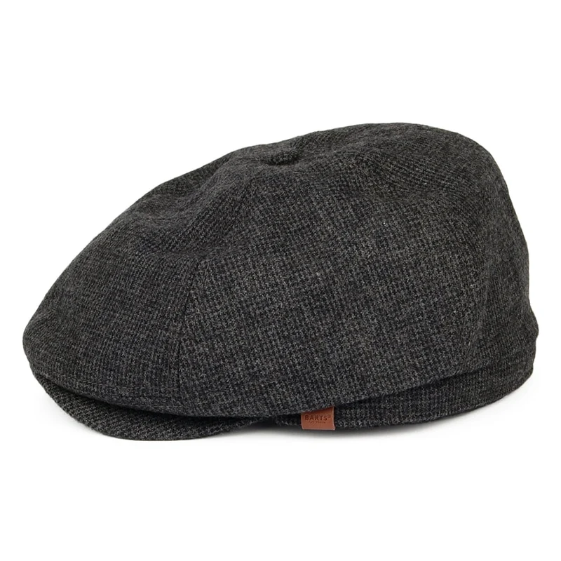 Casquette Gavroche en Laine Jamaica anthracite BARTS
