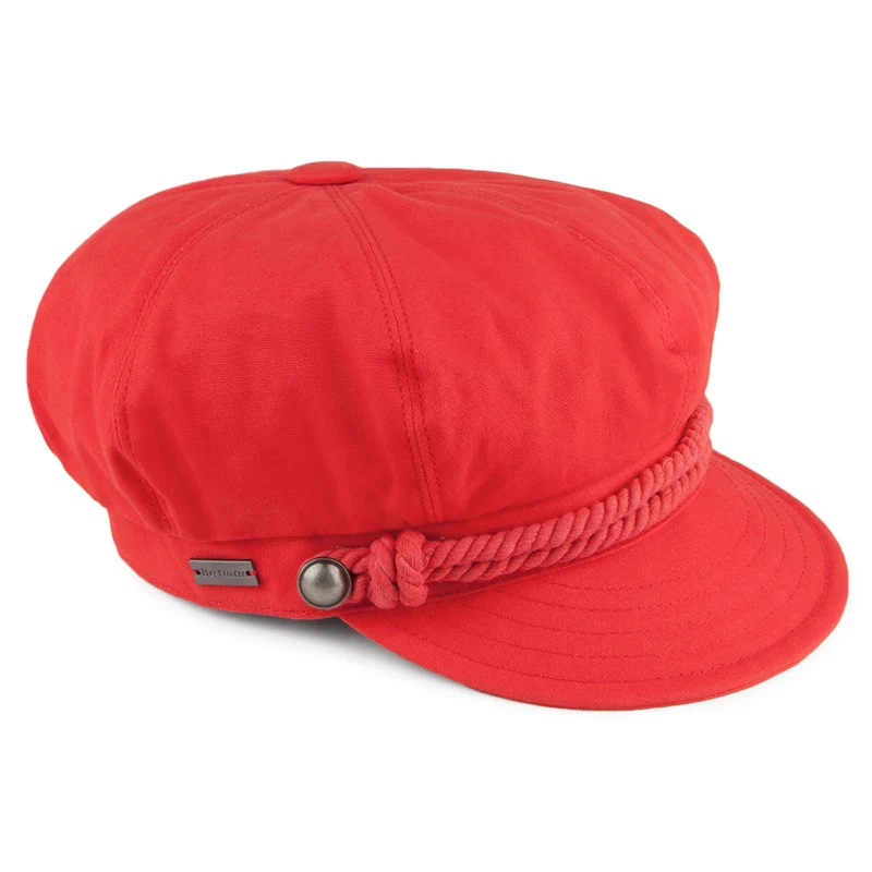 Casquette Gavroche de Marin rouge BETMAR