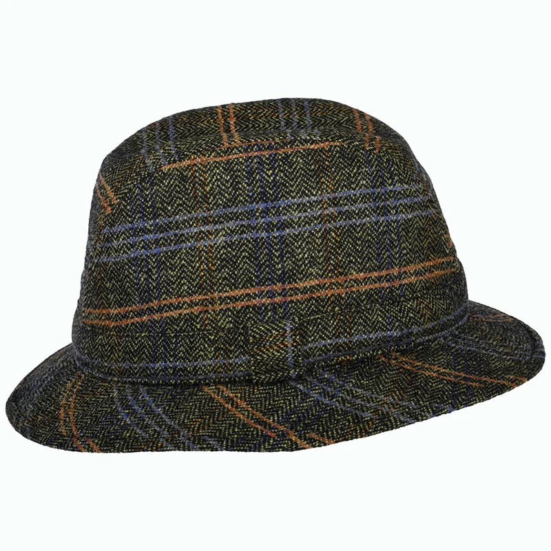 Chapeau Trilby Enroulable à Chevrons beige sable-noir-multi CITY SPORT