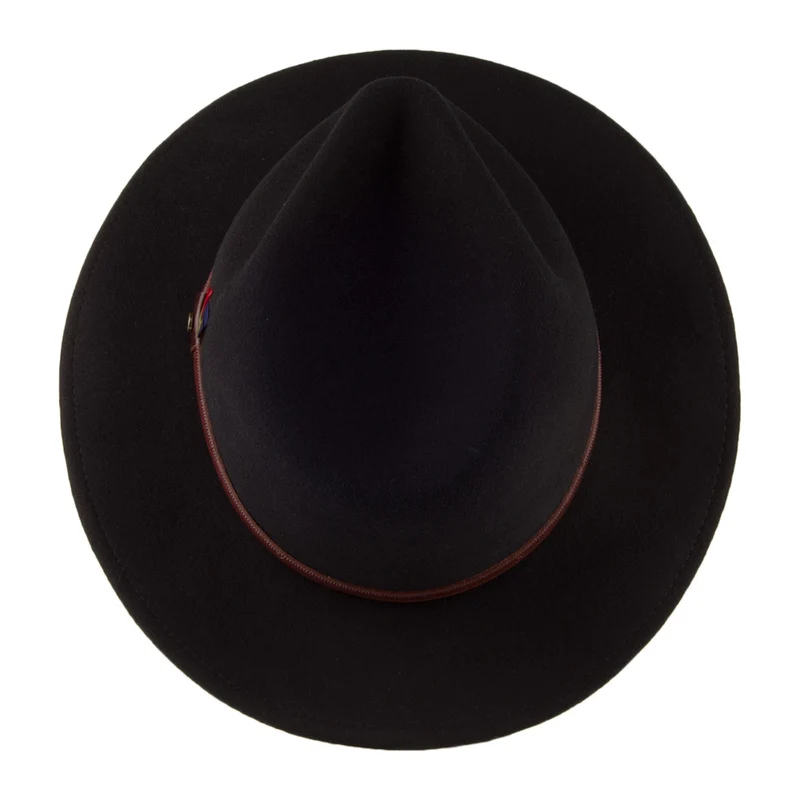 Chapeau Fedora Safari Rantoul noir STETSON