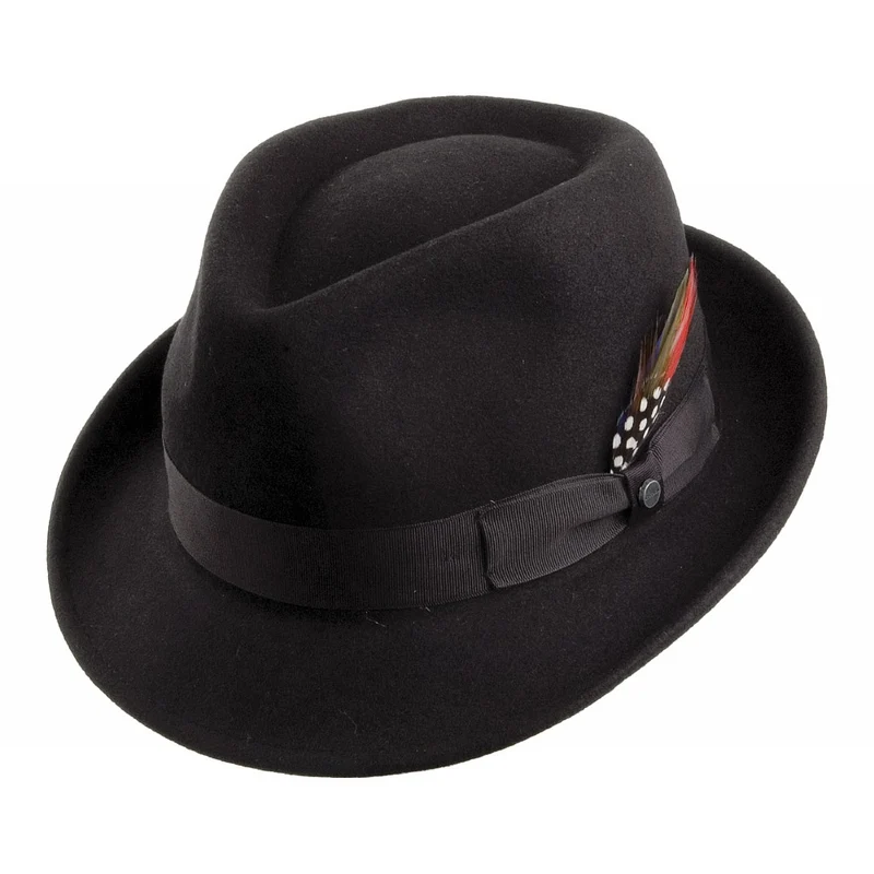 Chapeau Trilby Déformable Elkader noir STETSON