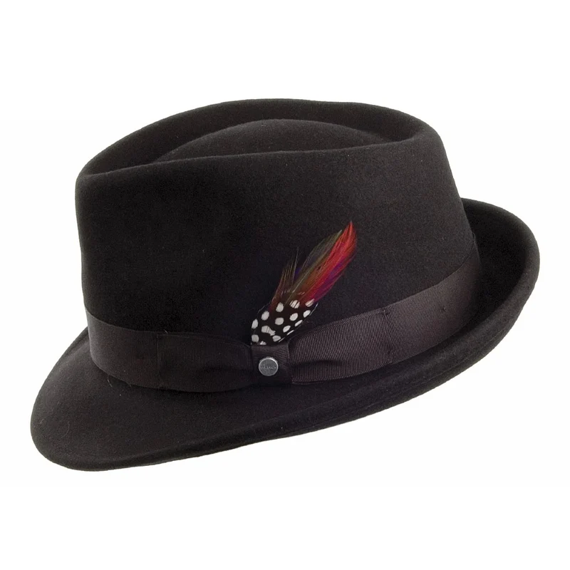 Chapeau Trilby Déformable Elkader noir STETSON