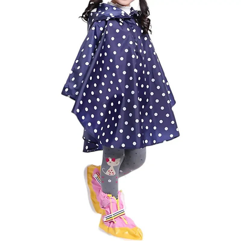 Poncho pluie fille