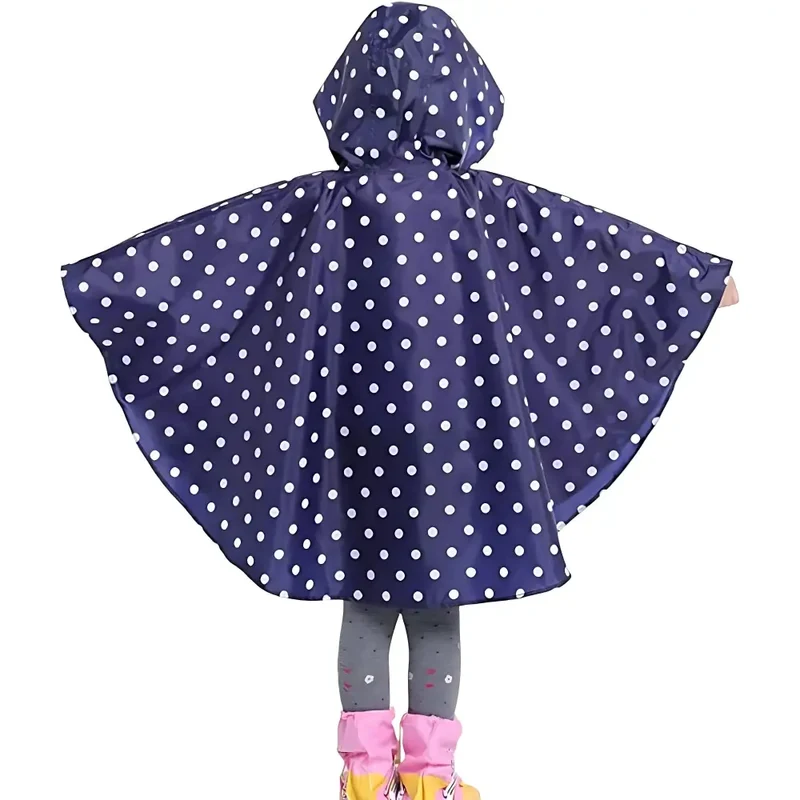 Poncho pluie fille
