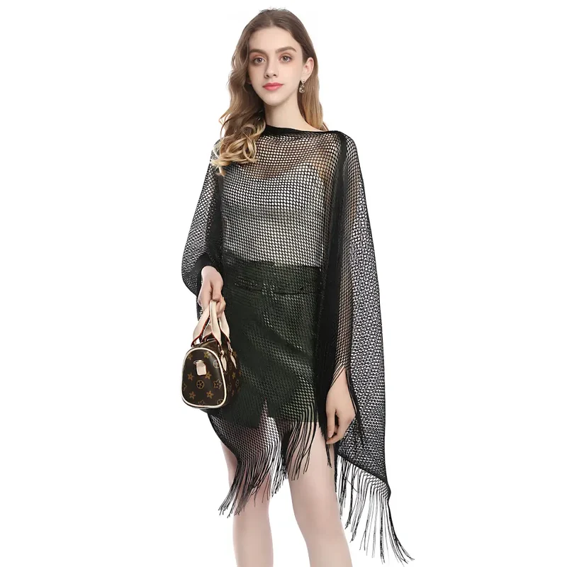 Poncho d'été femme