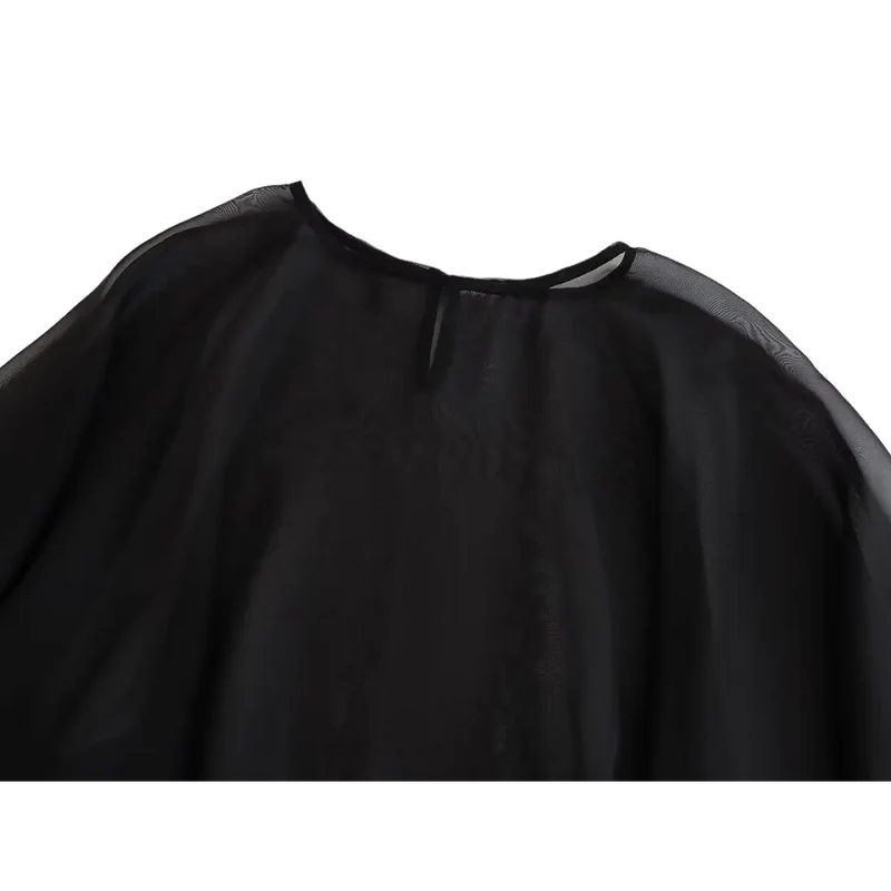 Femme vêtements cape ponchos pour été