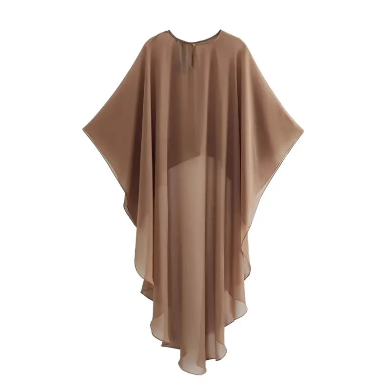 Femme vêtements cape ponchos pour été