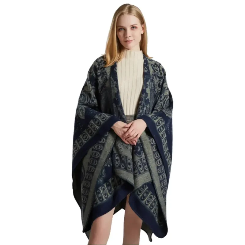 Poncho chale femme pour le soir