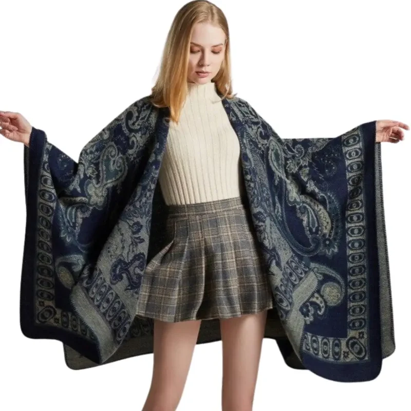 Poncho chale femme pour le soir