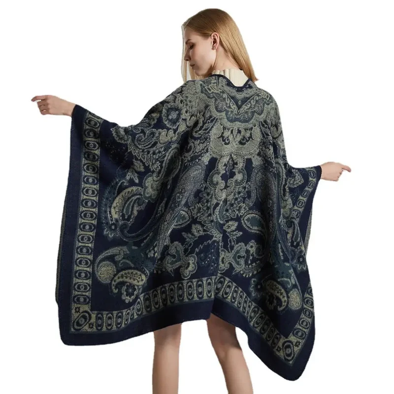 Poncho chale femme pour le soir