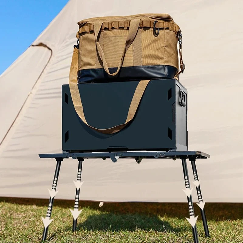 Table tactique d'extérieur pliante, légère et multifonctionnelle 3kg "WESTTUNE - Tactical table ST15"