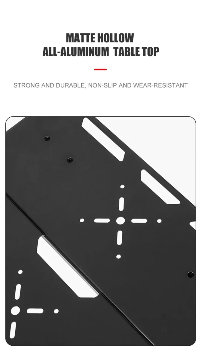 Table tactique d'extérieur pliante, légère et multifonctionnelle 3kg "WESTTUNE - Tactical table ST15"