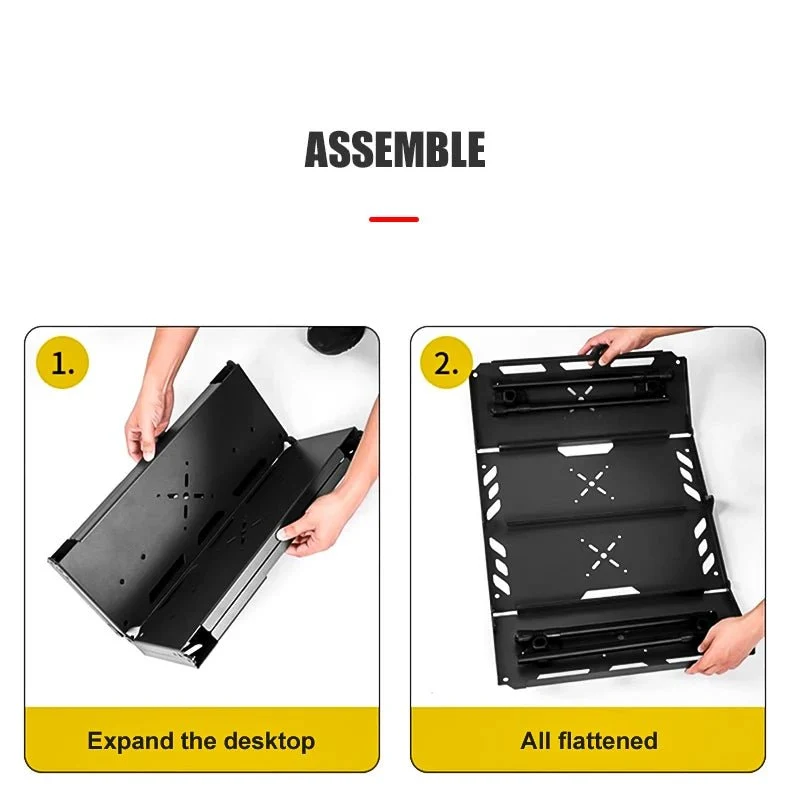 Table tactique d'extérieur pliante, légère et multifonctionnelle 3kg "WESTTUNE - Tactical table ST15"